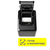 Онлайн касса АТОЛ 27Ф, фискальный регистратор для чеков без ФН, кассовый аппарат с передачей данных через USB и Ethernet, платформа 5.0, черный