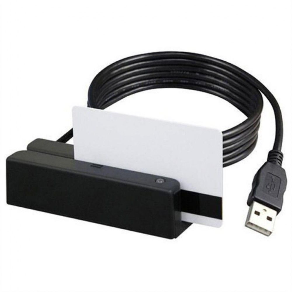 Считыватель магнитных карт CipherLab MSR213U-33 USB-HID